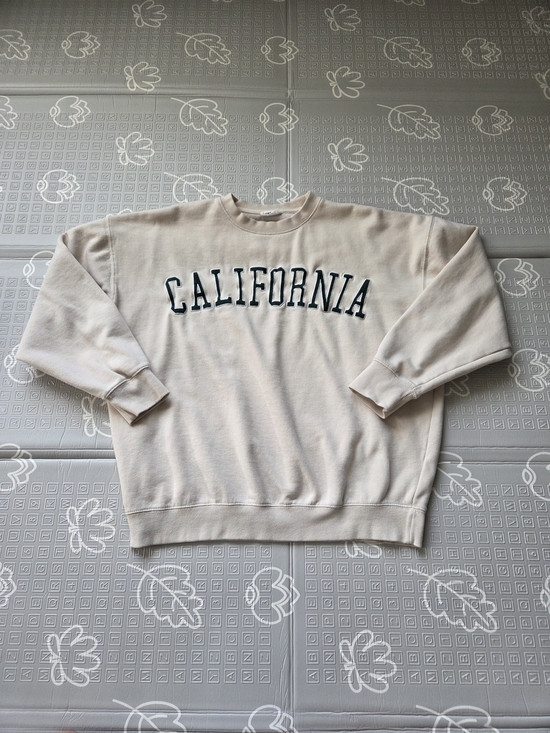 Reflex Tops - California Crewneck Sweatshirt - Beige